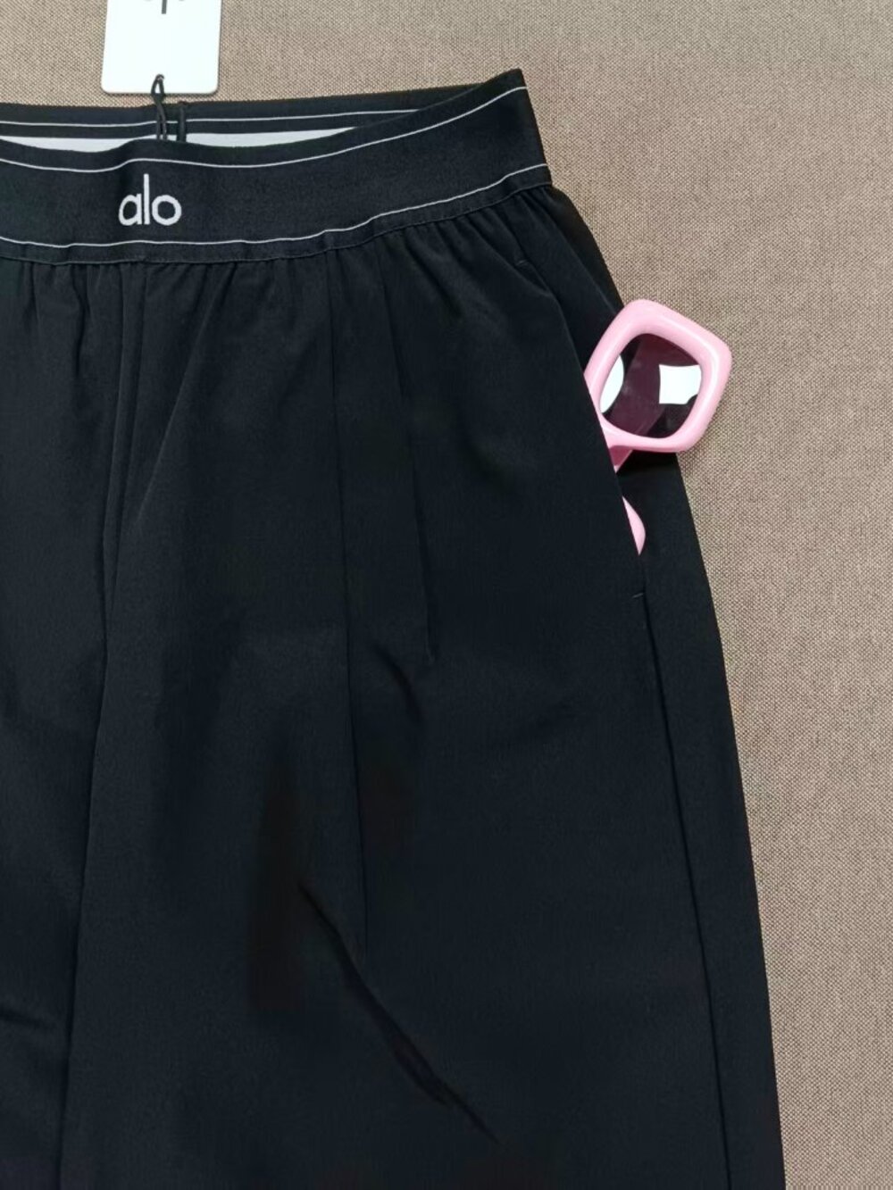 🍶ALO Yoga Suit Up Elastic Wide-Leg Trousers Regular Elevated Casual😇Versatile - Picture 3 of 8